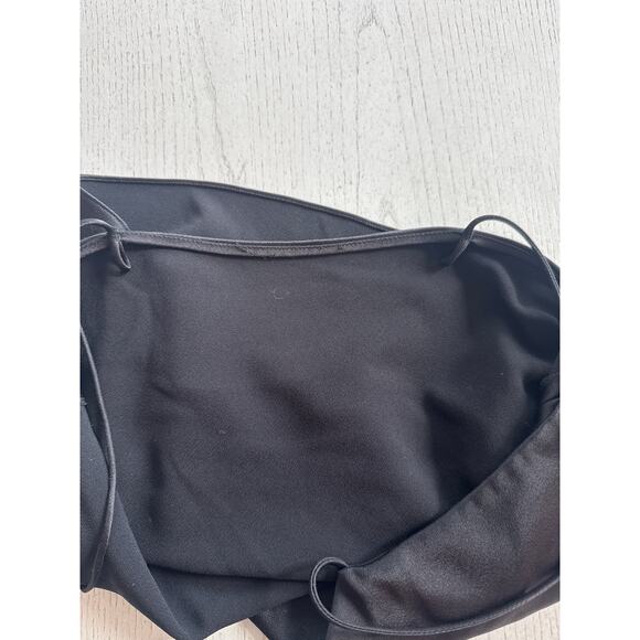 Unbranded Black Silky Tank Top Goth Whimisigoth Baddie (H) - Picture 7 of 7